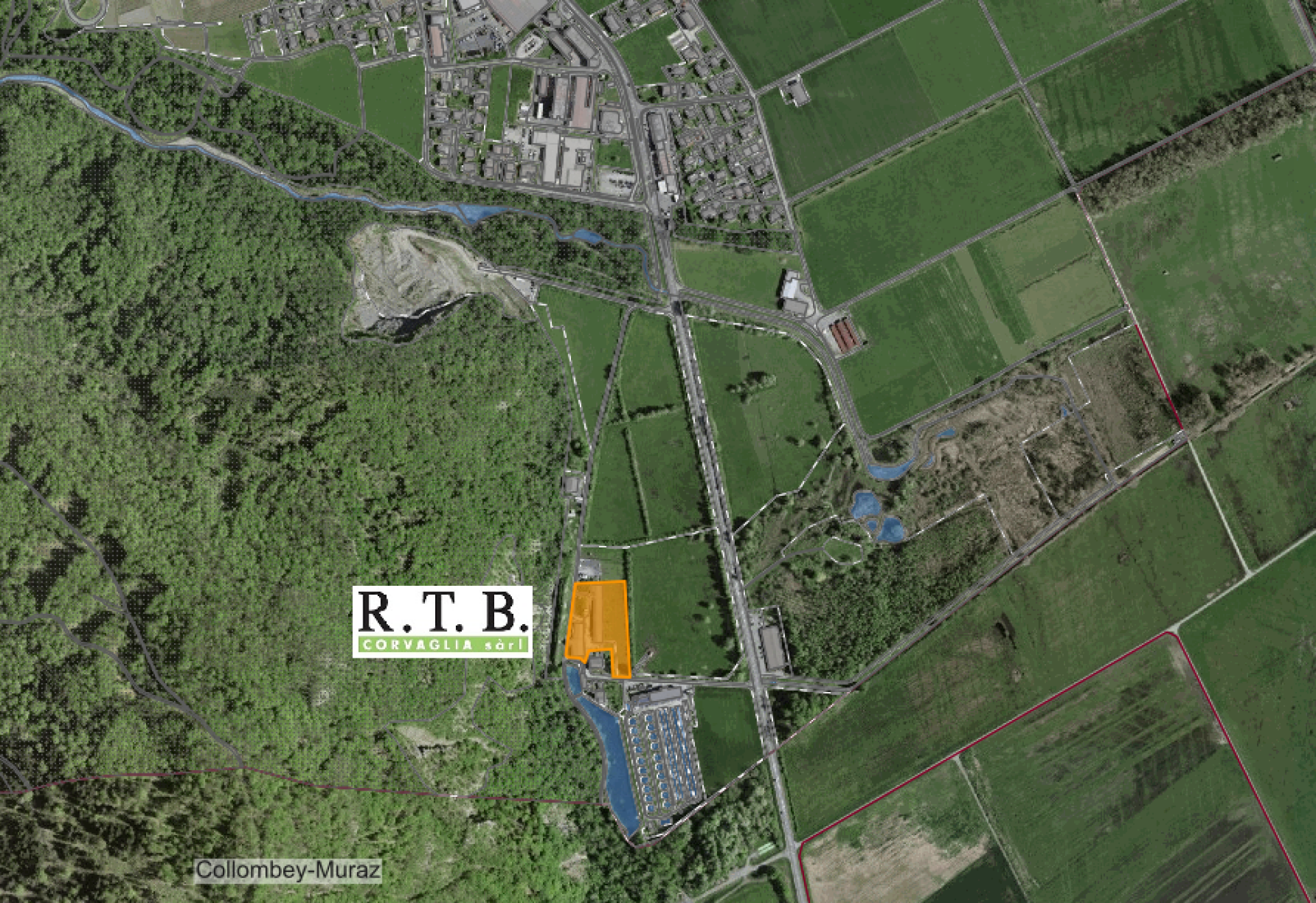 Halle industrielle en PPE Le Coquet 1973 Box 6 en duplex