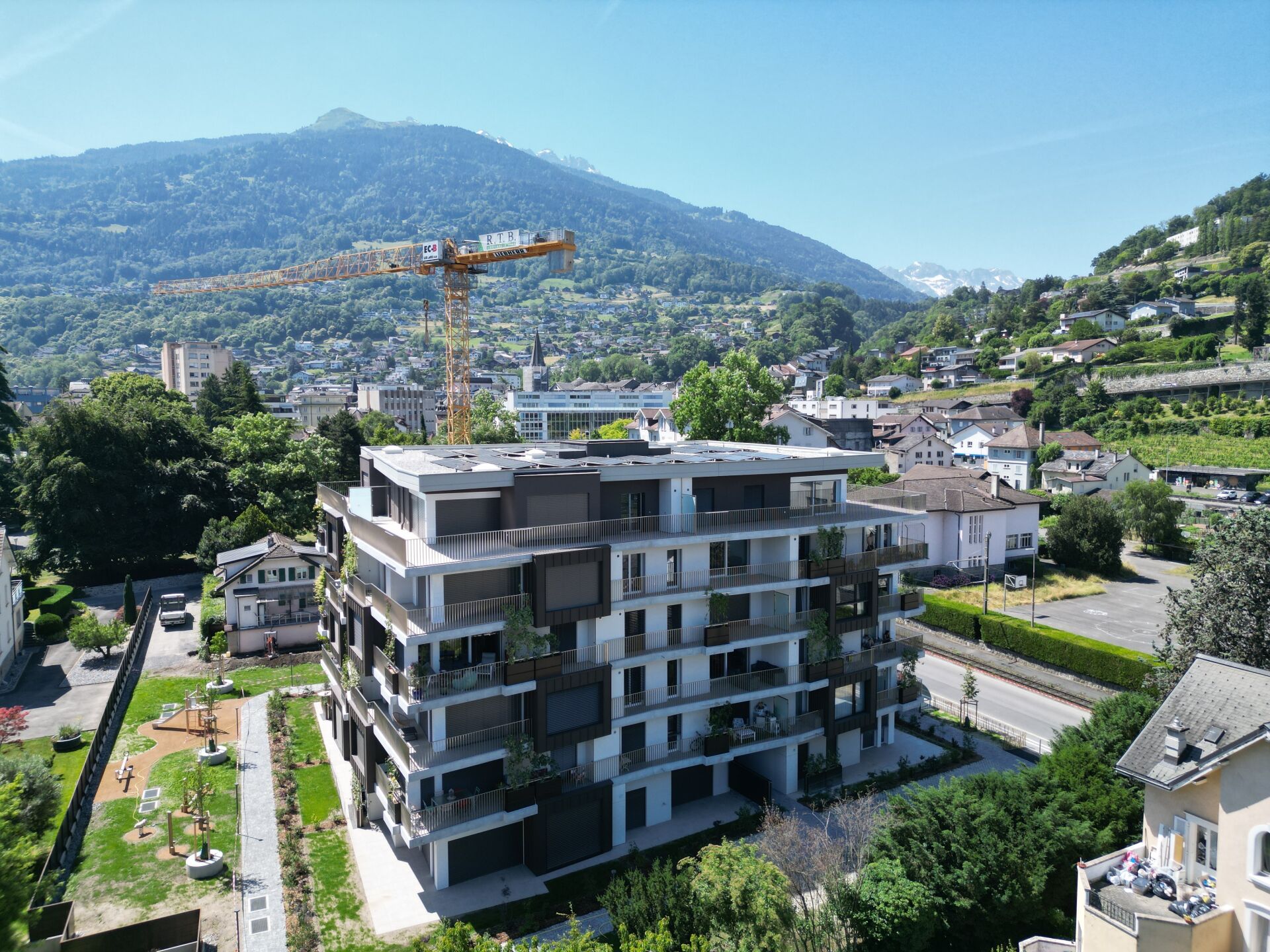 0944dbc815f4ca31bfcabe65cffcf345 Vente place de parc garage souterrain PPE Les Jardins de Mabillon Monthey